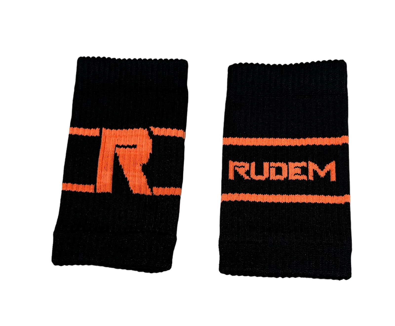 Sweatbands Rudem Letras naranjas (Par) 3 - SWEATBANDS RUDEM LETRAS NARANJAS (PAR)