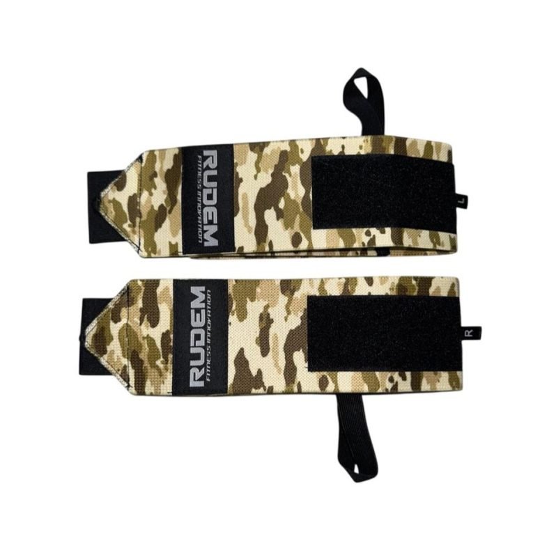 88654819 Munequeras Rudem Camu Military Brown Par - Rudem Fitness Innovation