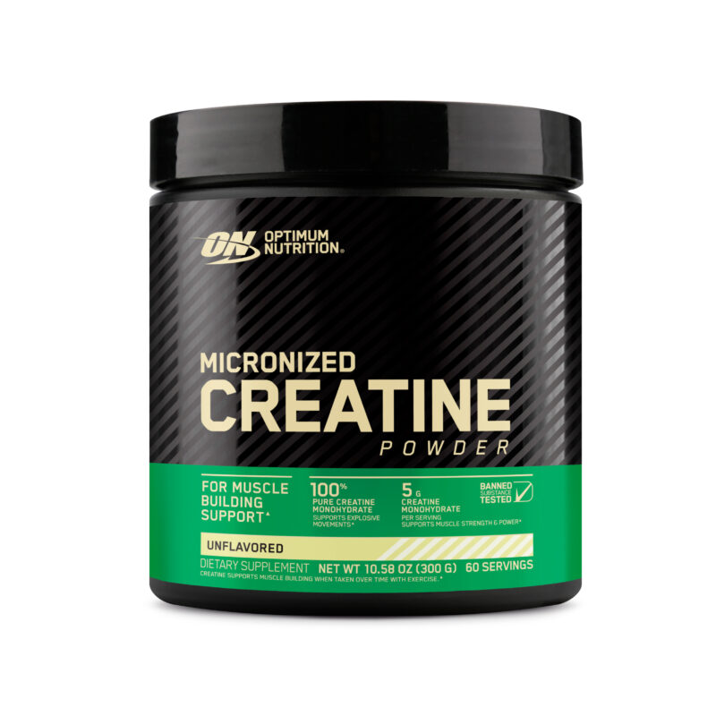 CREATINA 100 MICRONIZED 300gr OPTIMUM NUTRITION - Rudem Fitness Innovation