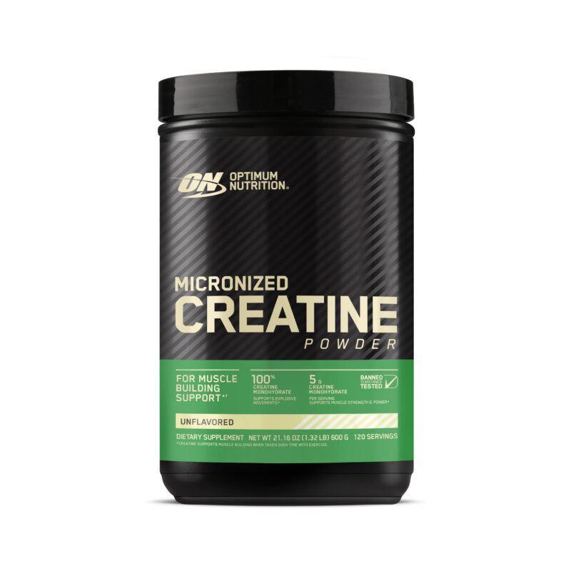 CREATINA 100 MICRONIZED 600gr OPTIMUM NUTRITION - Rudem Fitness Innovation