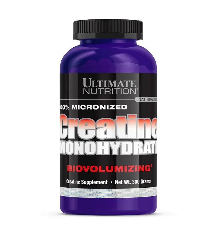 CREATINA MONOHYDRATE 300gr ULTIMATE NUTRITION - Rudem Fitness Innovation