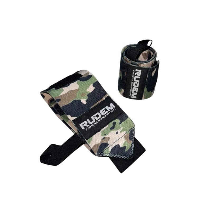 Munequeras Rudem Camu Military Green Brown - Rudem Fitness Innovation