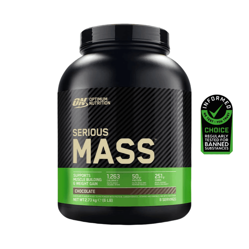 SERIUS MASS 2.72kg CHOCOLATE - Rudem Fitness Innovation