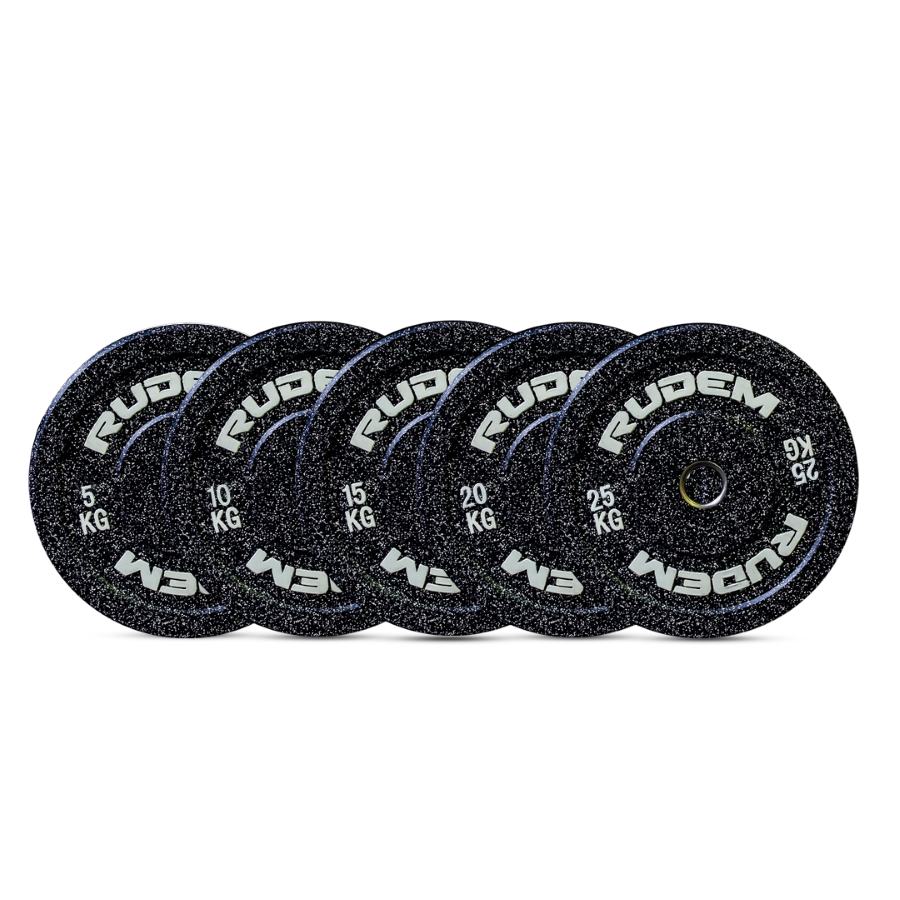 black pack m black pack m - RUDEM BLACK GRIND BUMPERS PLATES (Pares): 5KG, 10KG, 15KG, 20KG, 25KG