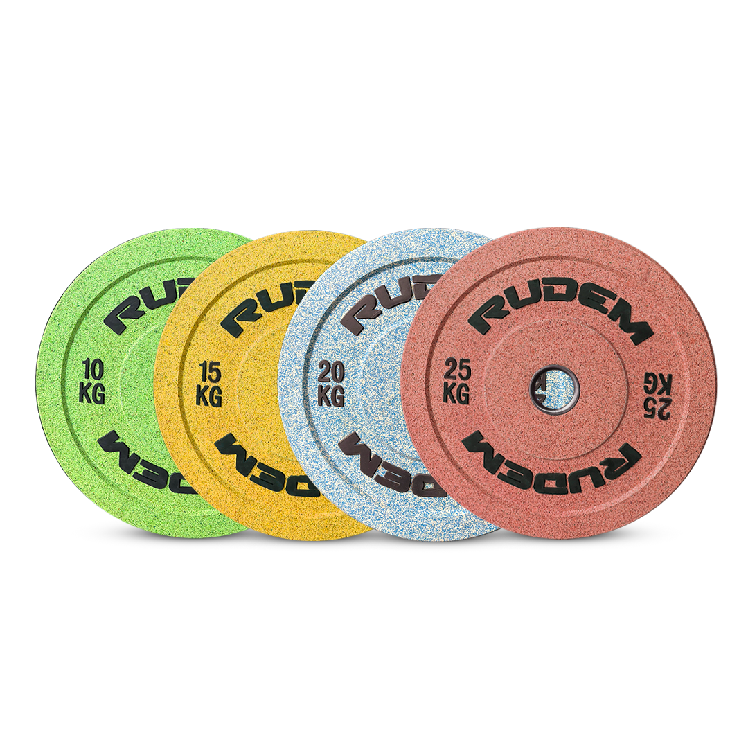 grupo grupo - RUDEM COLOUR GRIND BUMPERS PLATES (Pares): 10KG, 15KG, 20KG, 25KG